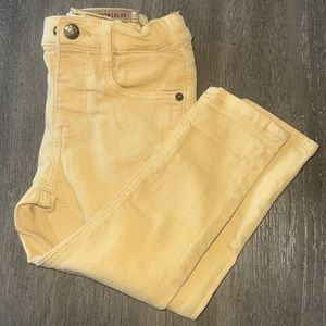 Toddler Zara Yellow Jeans - size 2-3 years